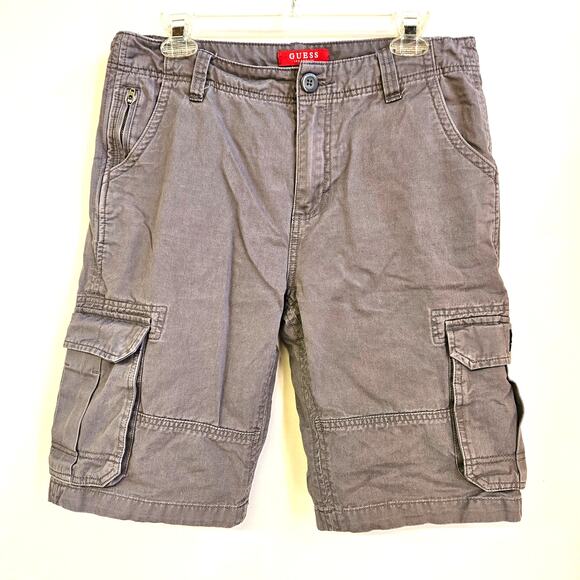 Guess Men's Cargo Shorts Size 32 Outdoors Gorpcore Utility - Picture 1 of 10